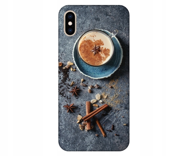 

Etui na telefon iPhone X / Xs Kawa z wanilia masal
