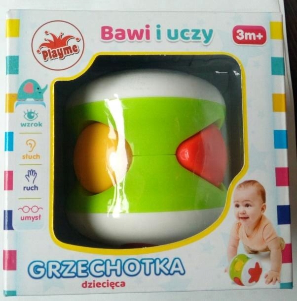 

Grzechotka Interaktywna Piszczałka Bawi I Uczy