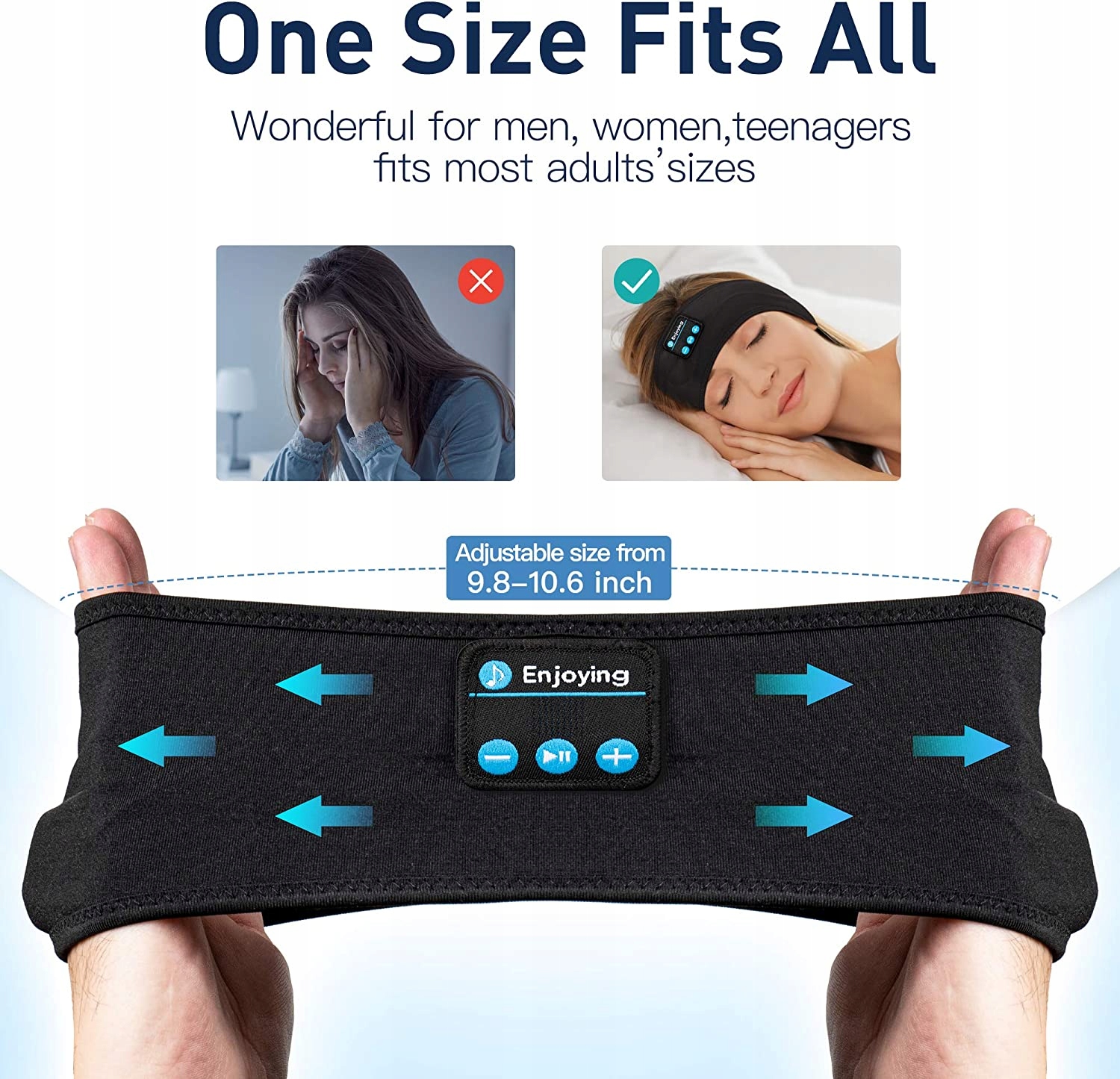 OPASKA DO BIEGANIA SPANIA SŁUCHAWKI BLUETOOTH 2W1 Model Wireless 5.0