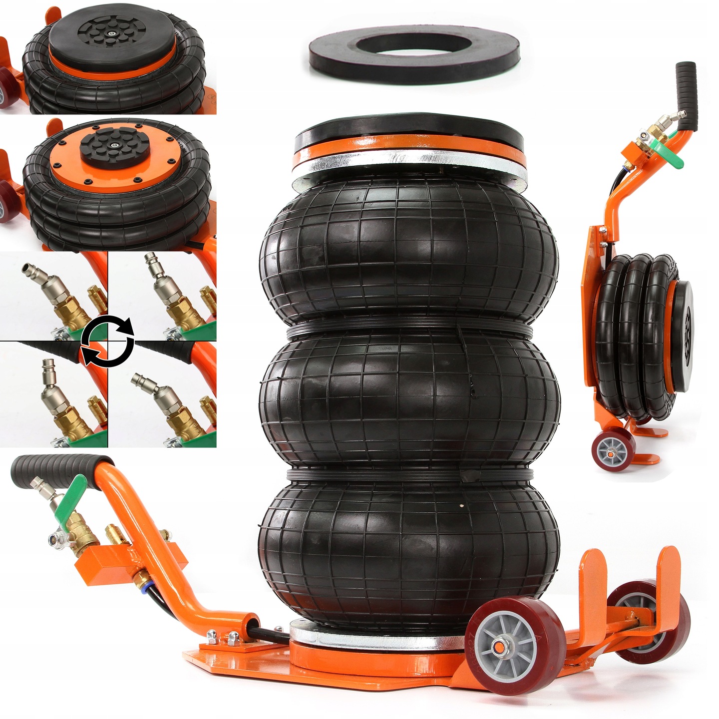 Pneumatický Vankúšový Zdvihák Krátky 3.5T Bjc