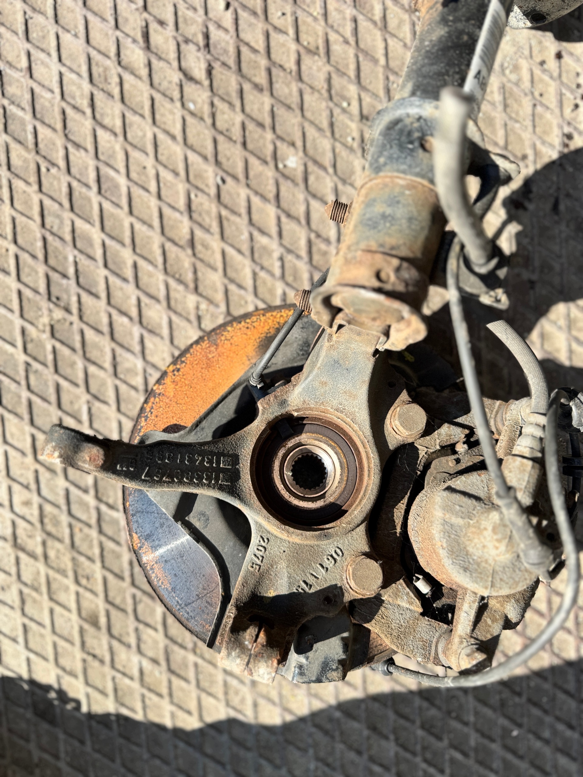 OPEL ADAM CORSA E swing left mcpherson left front 1.2 1.4 without TURBO