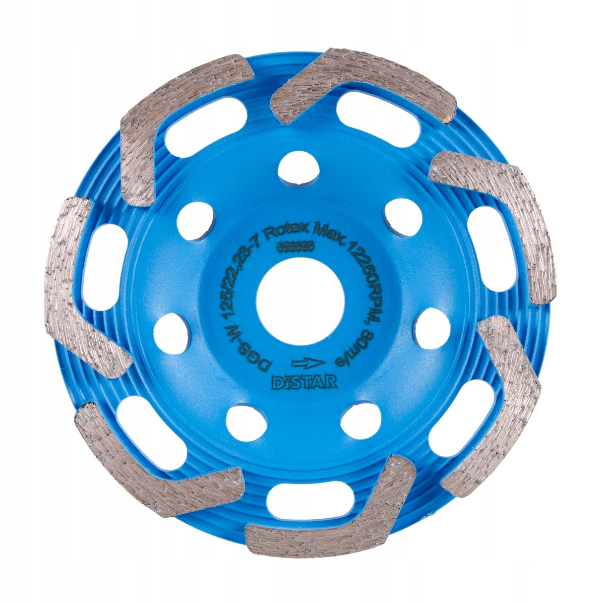 Distar Diamantový Frézovací Kotouč Rotex 125x22,23 Pro Betonu Cihly