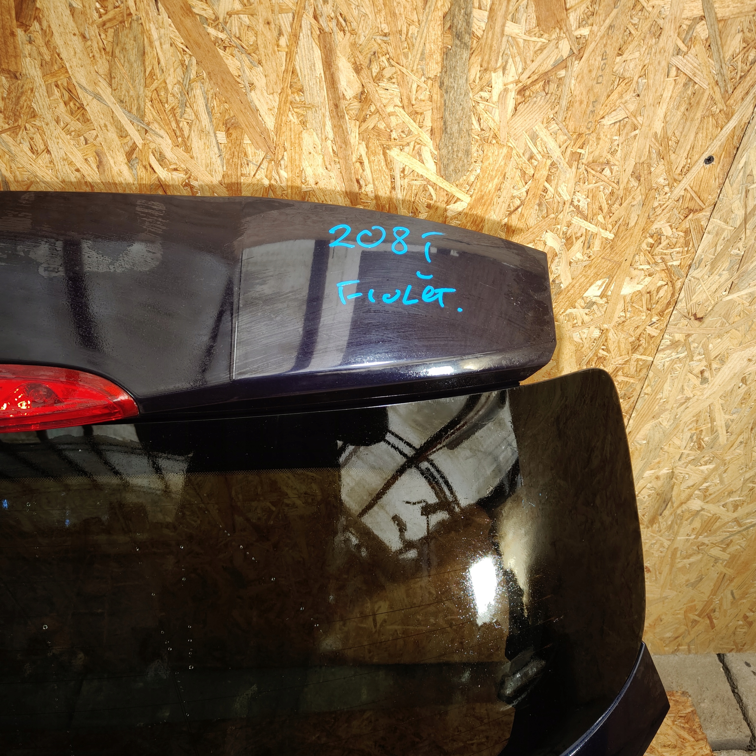trunk door boot rear rear part PEUGEOT 208 and