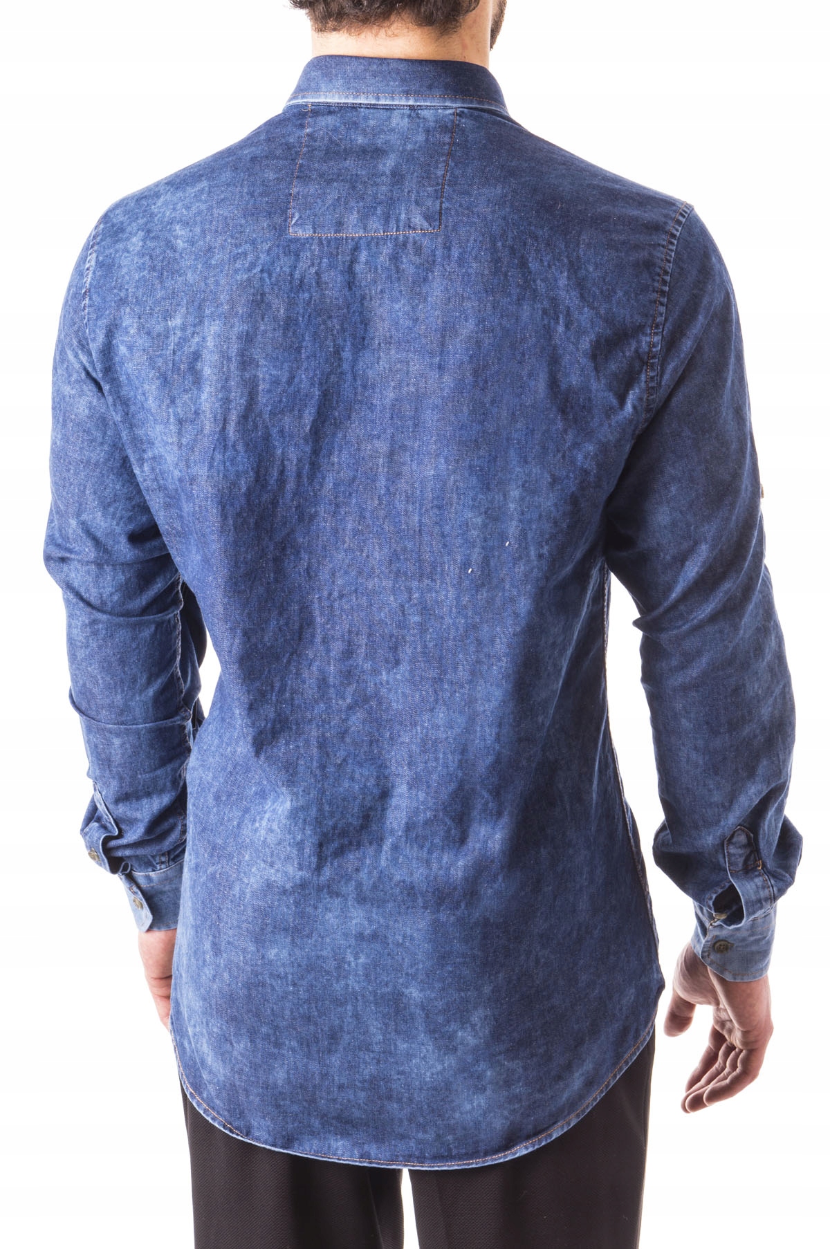 L - KOSZULA MĘSKA ELEGANCKA 19611A REGULAR Marka Matt