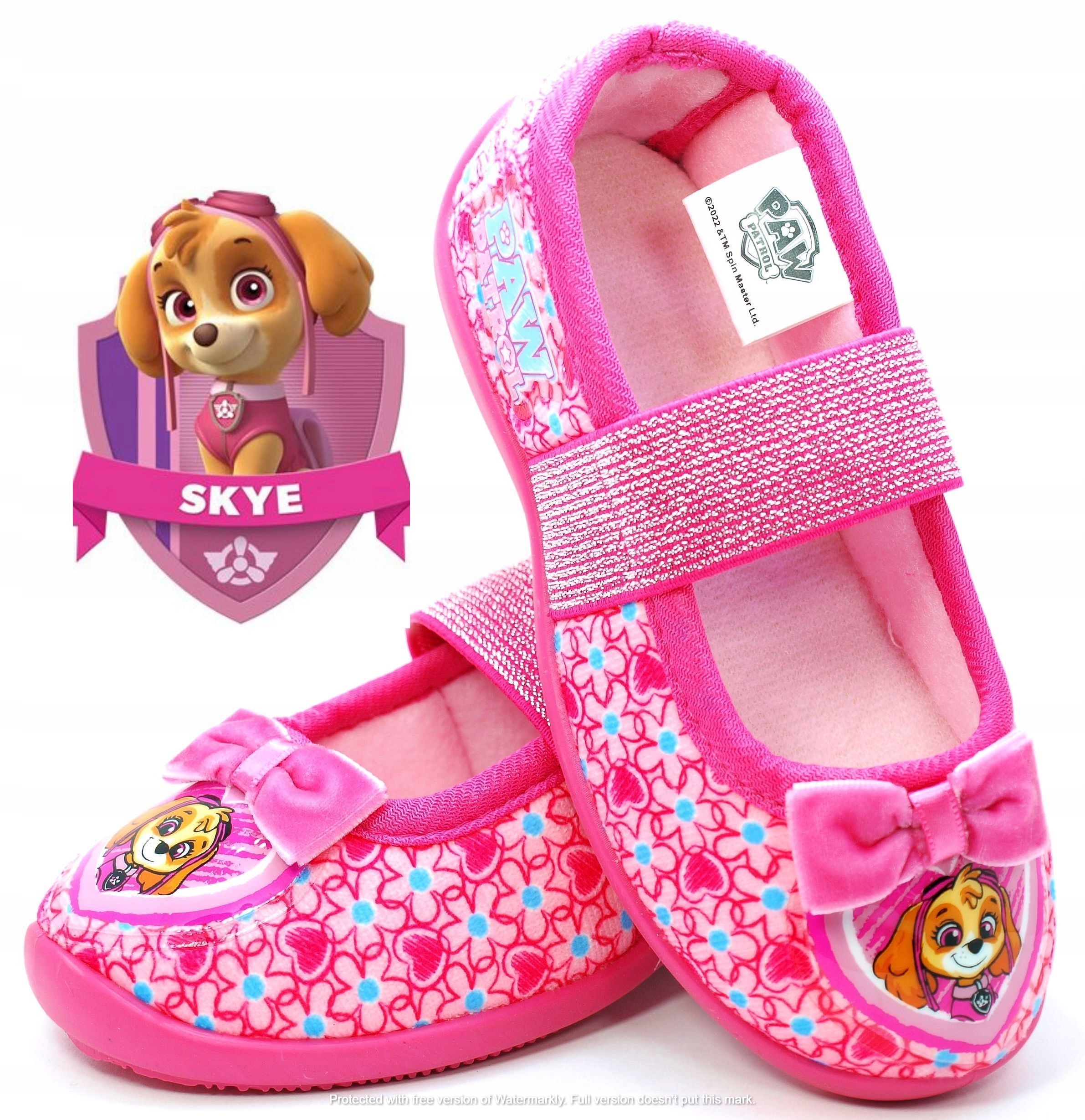 

26 Paw Patrol kapcie Psi Patrol lekkie 16,2 cm