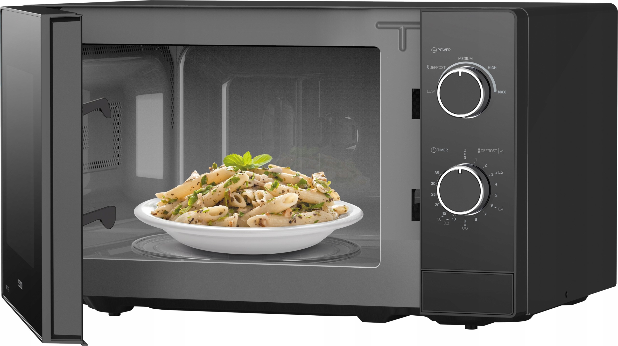 Mikrofalówka wolnostojąca Sencor 20l 5 programów Kod producenta SMW1719BK