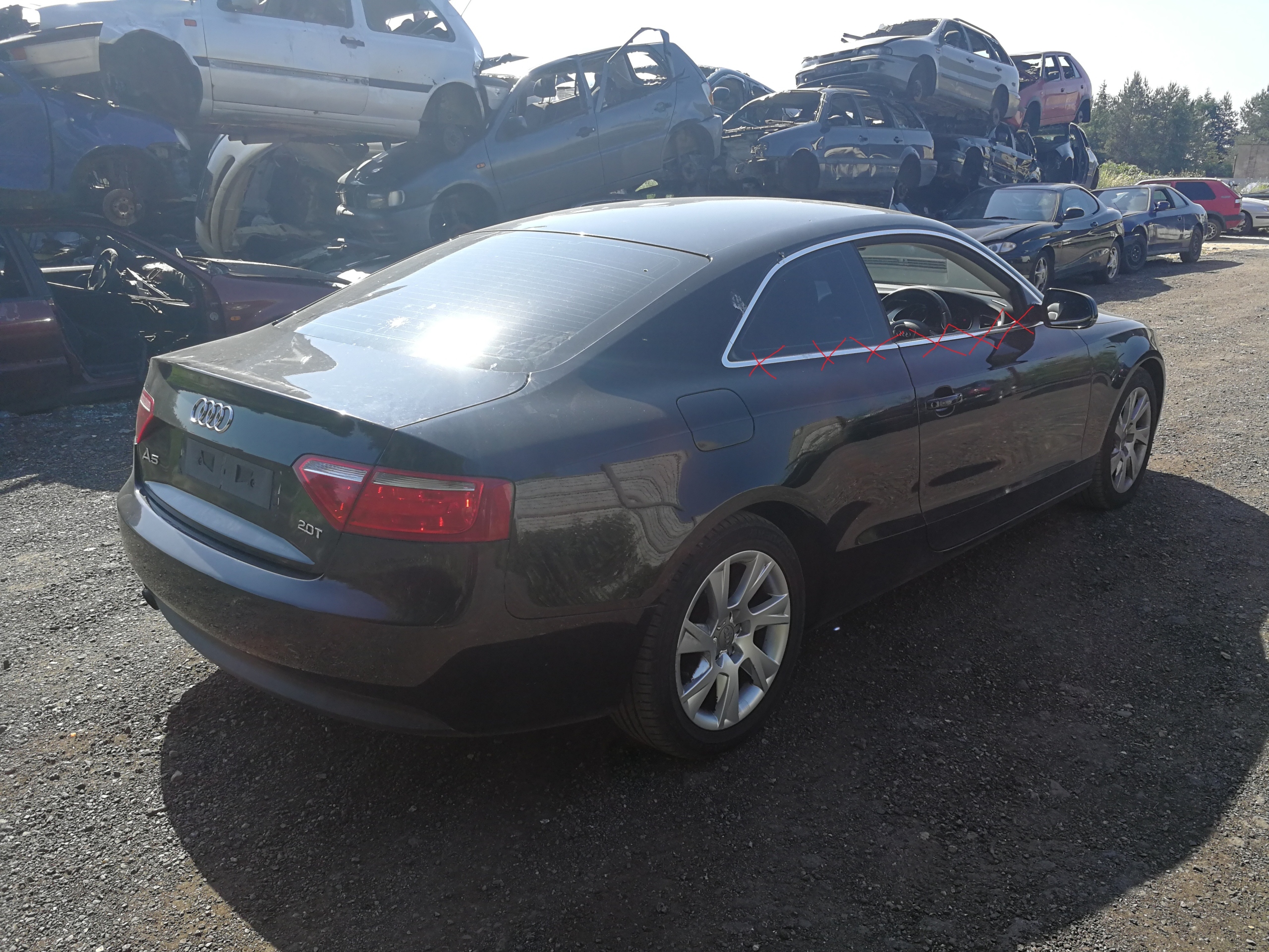 LISTWA CHROM PRAWA KAROSERYJNA AUDI A5 8T0853704