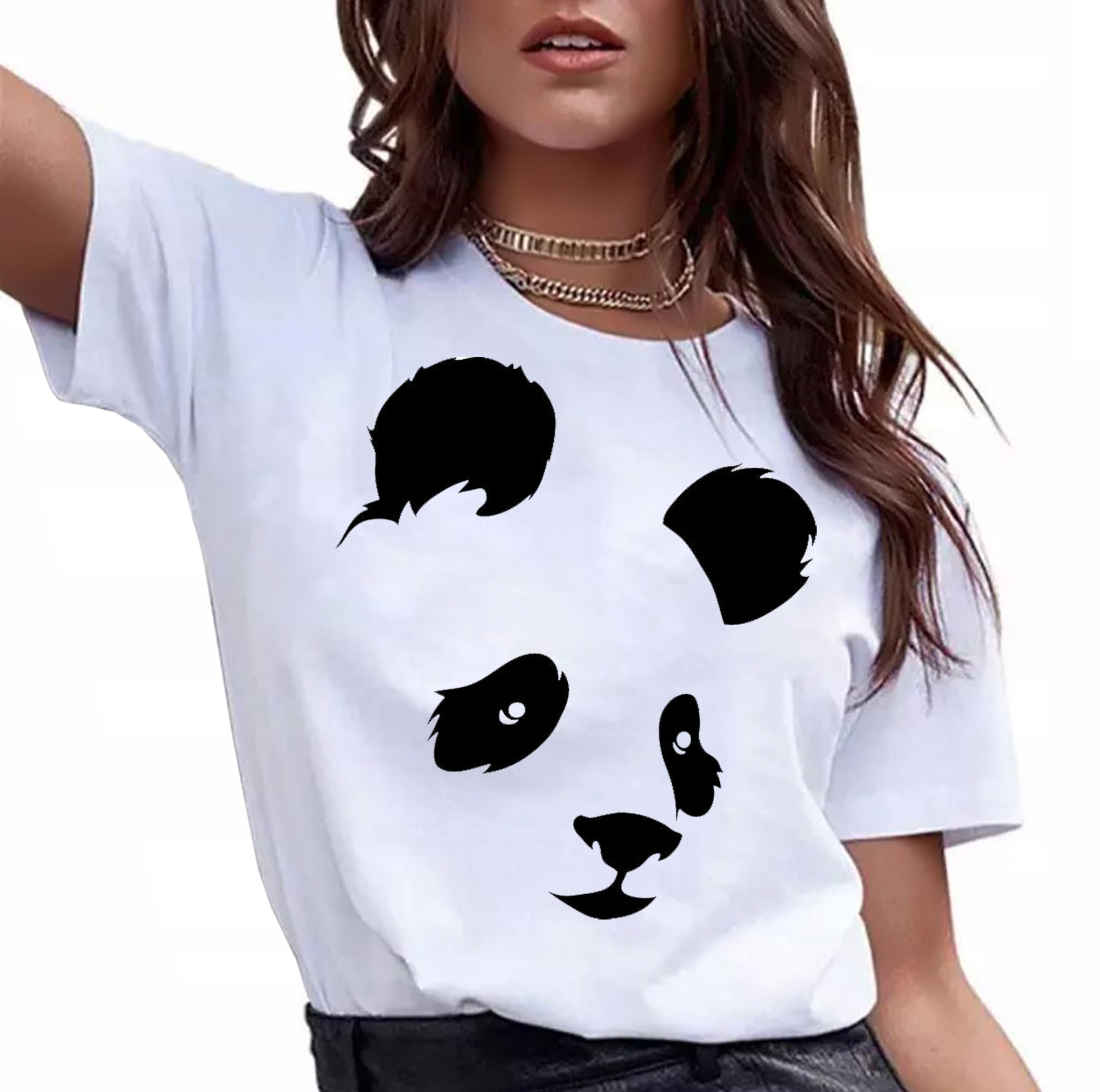 

T-shirt Koszulka damska nadruk Panda M