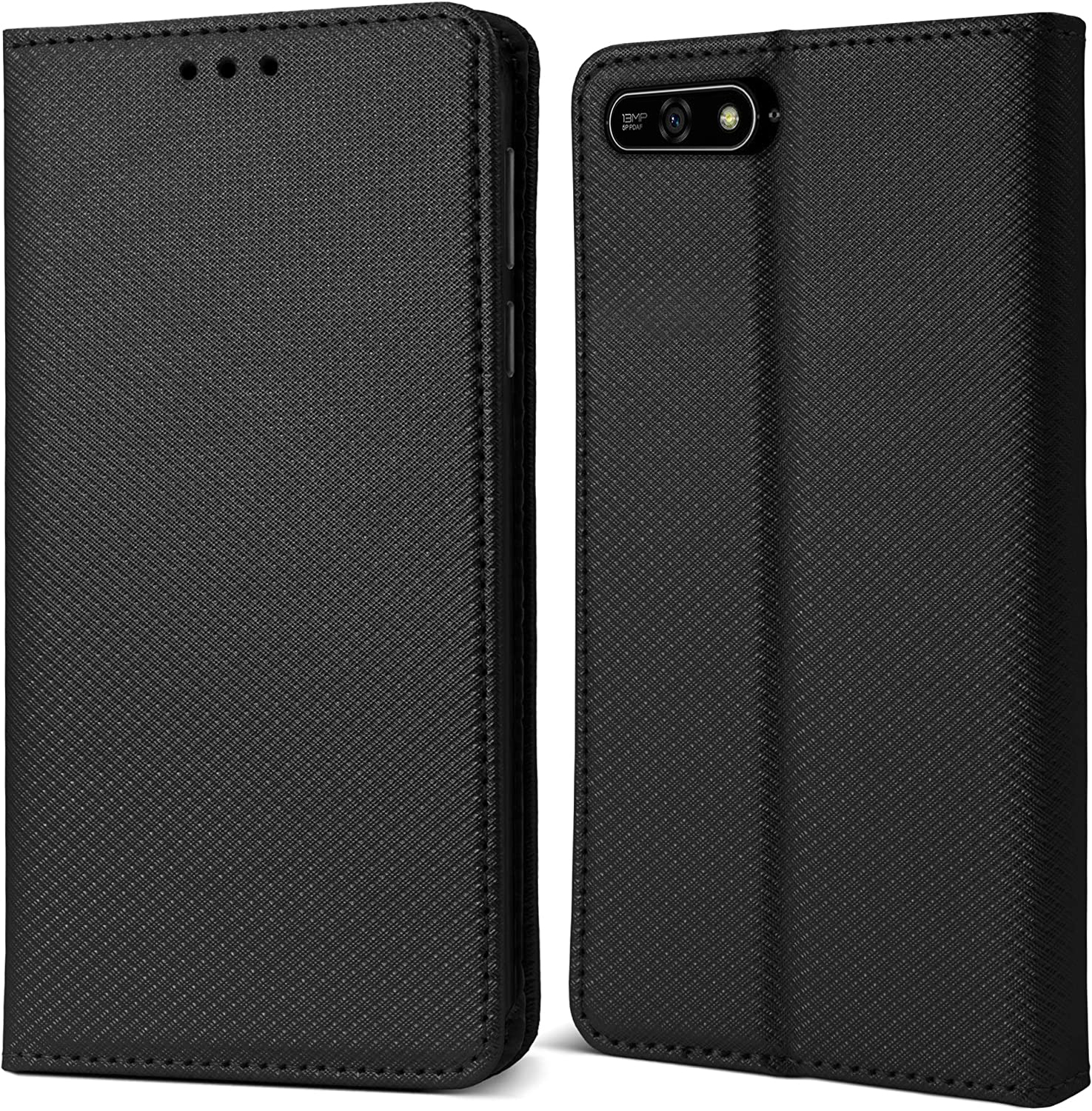 

Etui do Huawei Y6 2018 Magnet Smart Case Szkło