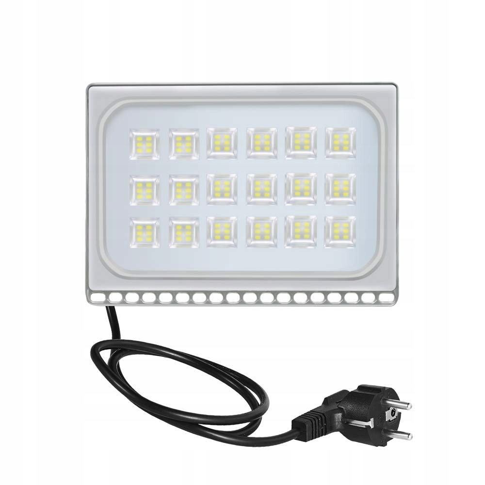Lampa Reflektor Wodoodporny Do Ogrodu Garażu Hotelu 100W IP65 PAPASBOX — miniatura 8