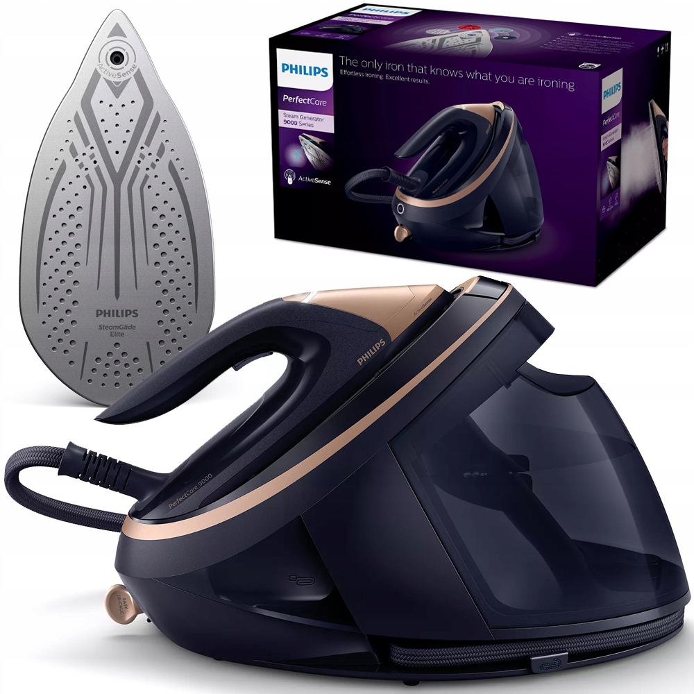 Parní Generátor Žehlička Philips PerfectCare 9000 S Kamerou PSG9050/80 3100W