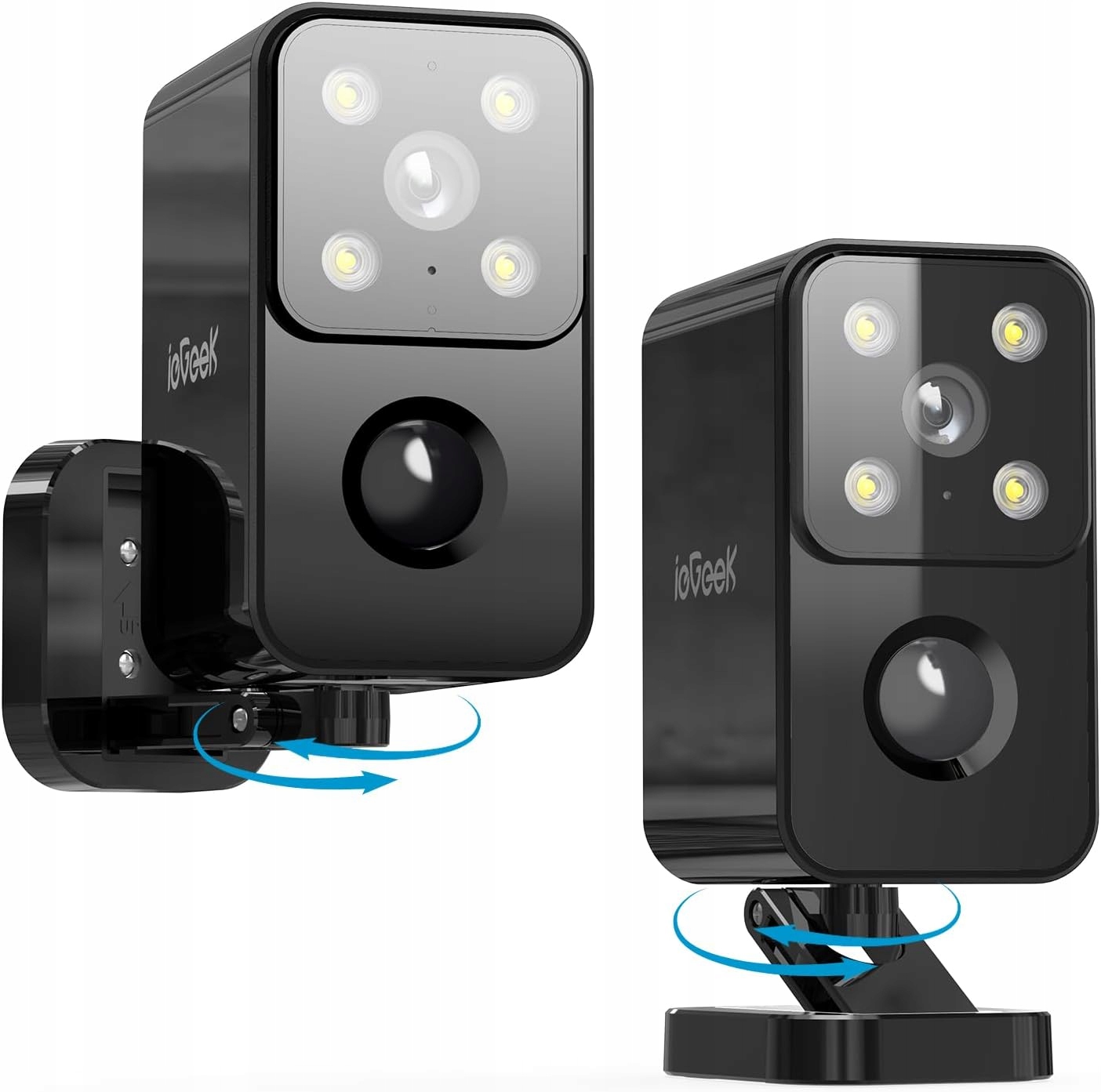 Vnútorná Kamera Iegeek S3 3MP 2.4G Wifi Domáce Monitorovanie Sada 2KS