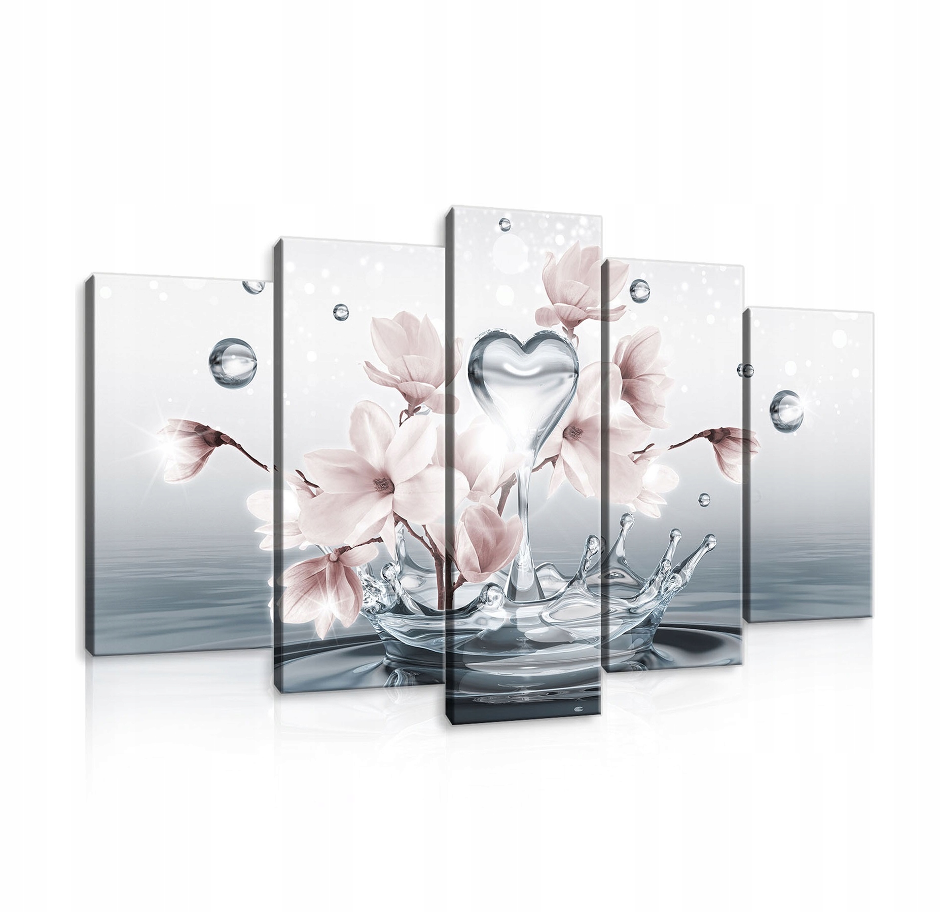 OBRAZ NA PŁÓTNIE 5 CZĘŚCI DUŻY DO SYPIALNI SALONU NA PŁÓTNIE ŚCIANĘ 170x100