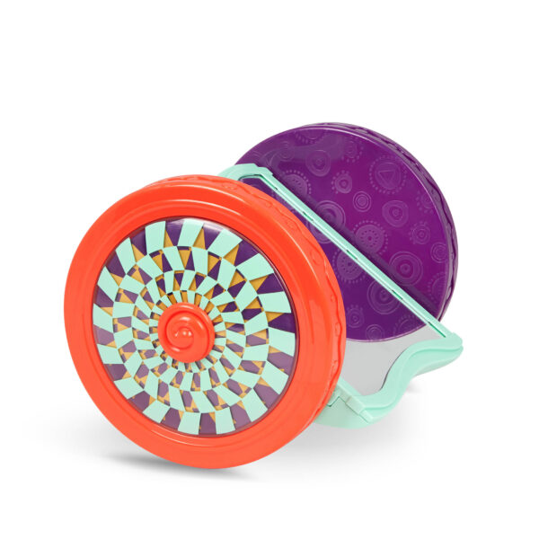 B.Toys LUSTRO lusterko na kółkach dla niemowląt Materiał plastik
