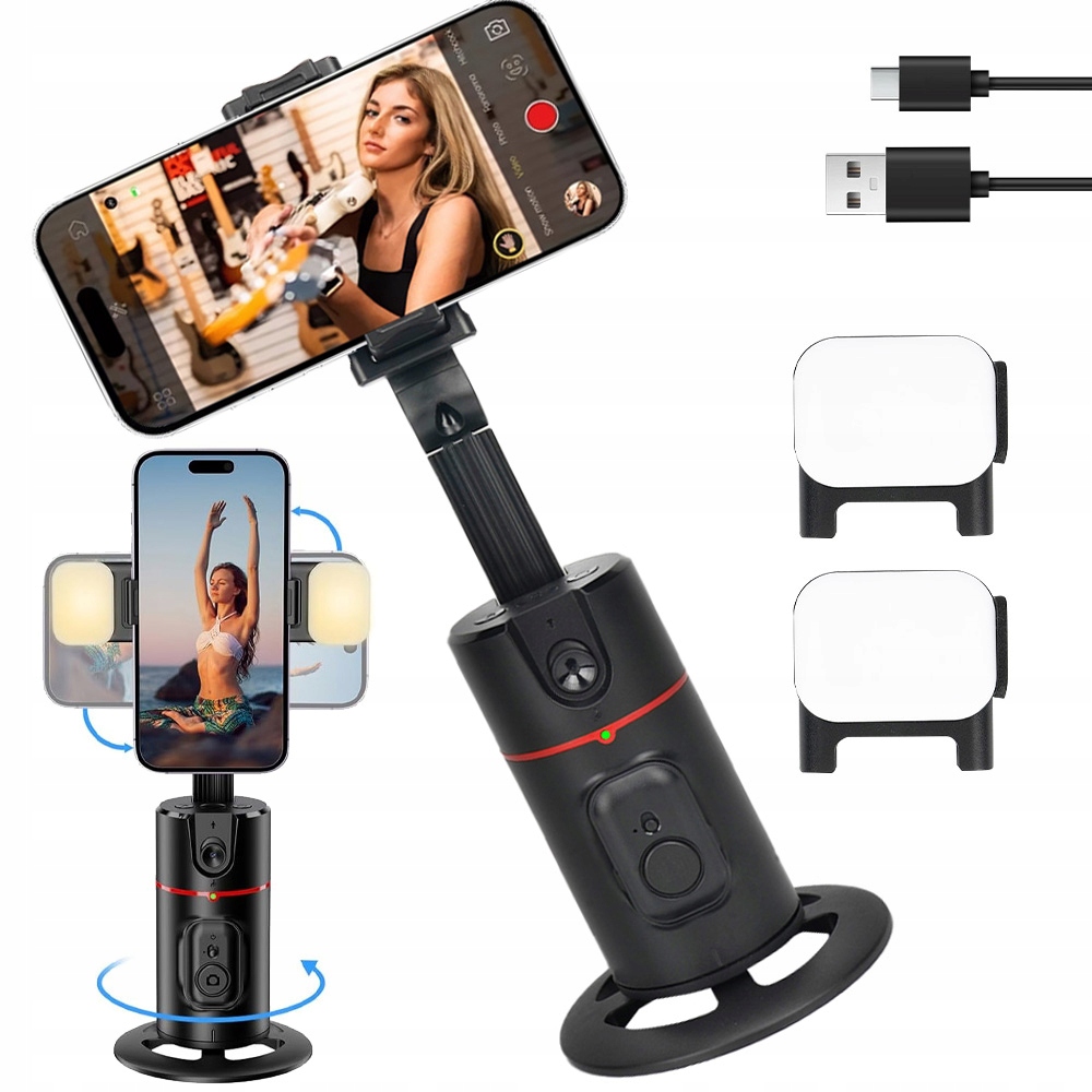 Gimbal Profesionální Stabilizátor Pro Telefon Sledování Obličeje