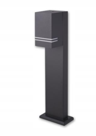 

Lampa ogrodowa słupek oprawa Nela 50cm czarny GU10