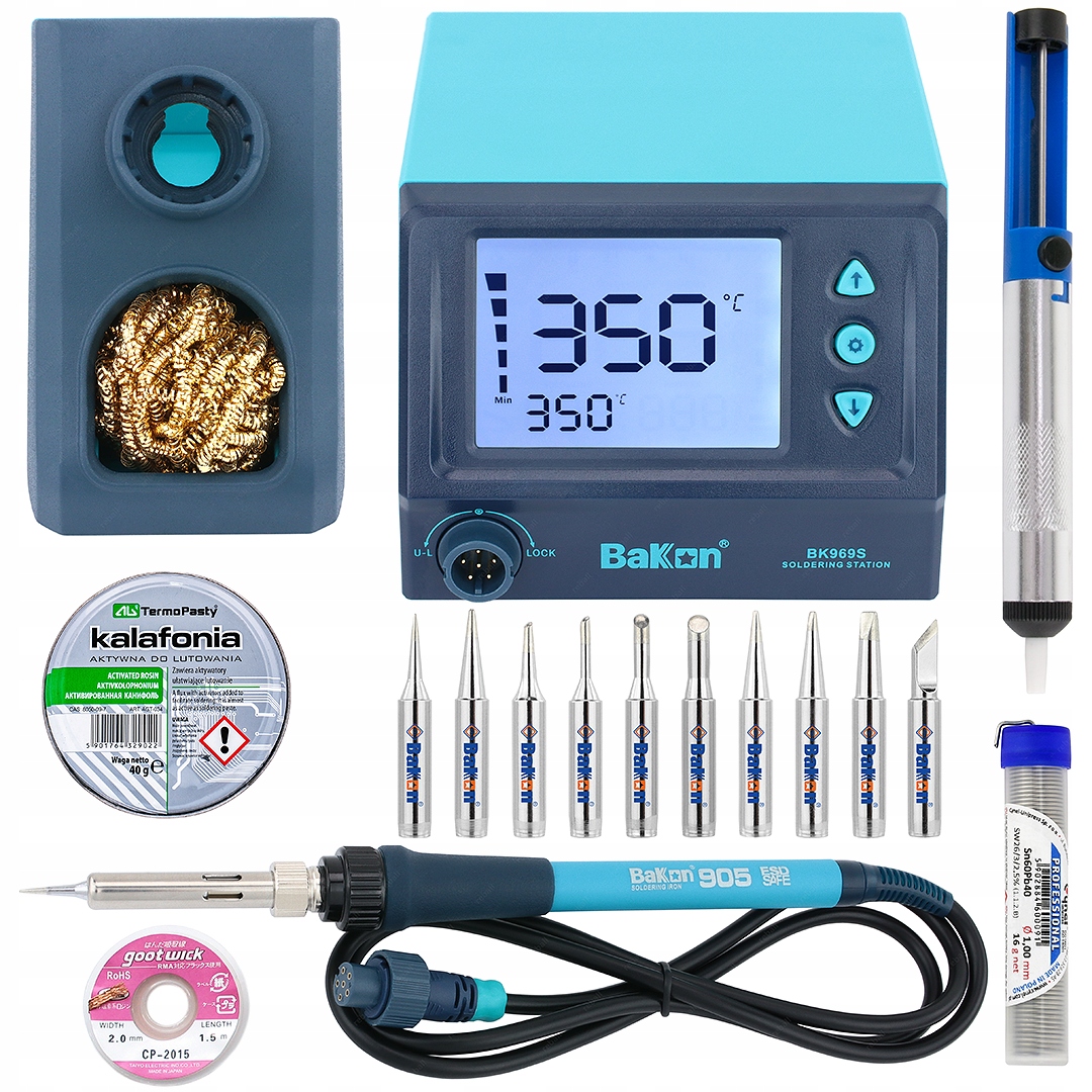 Pájecí Stanice Přesná Páječka Bakon BK969S 60W 900M Příslušenství