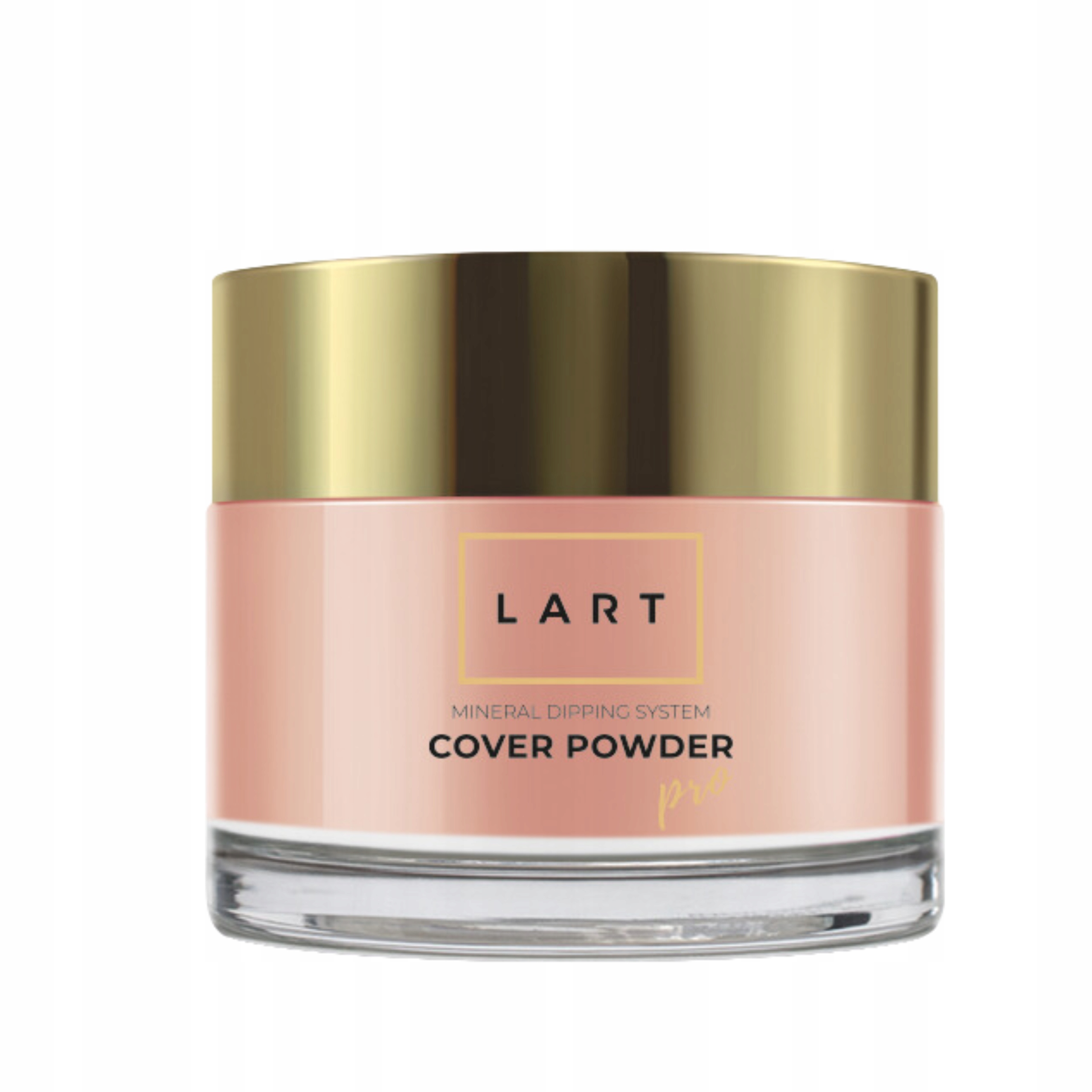 Lart Pro Pudr Na Titanovou Manikúru Budující Cover Powder 02 2V1 28 G