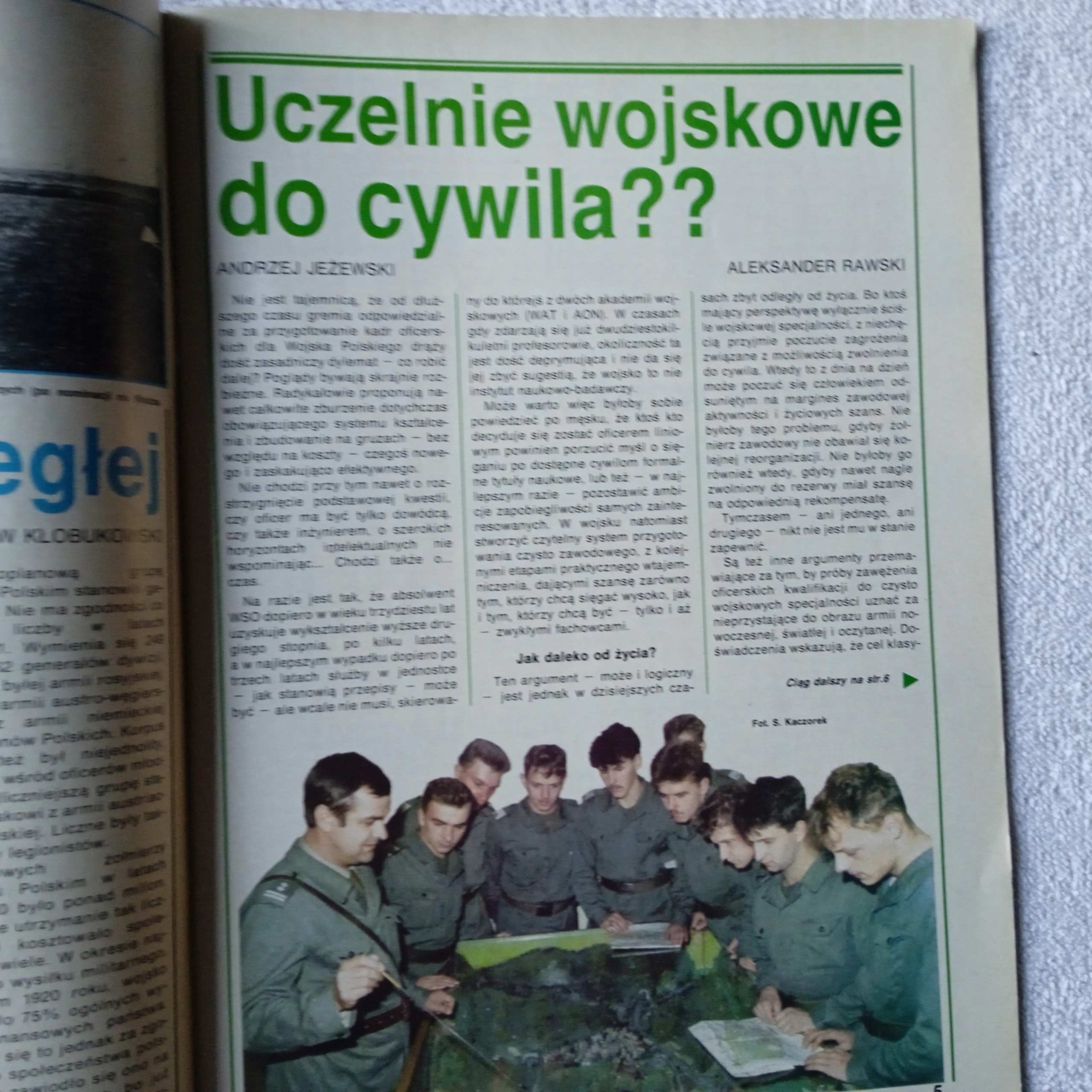 Miesięcznik Żołnierz Polski 11/1993 Tytuł Miesięcznik Żołnierz Polski