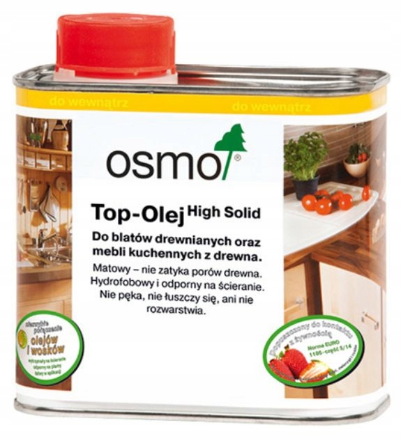 

Osmo Olej blatów kuchennych surowe drewno 0,5l