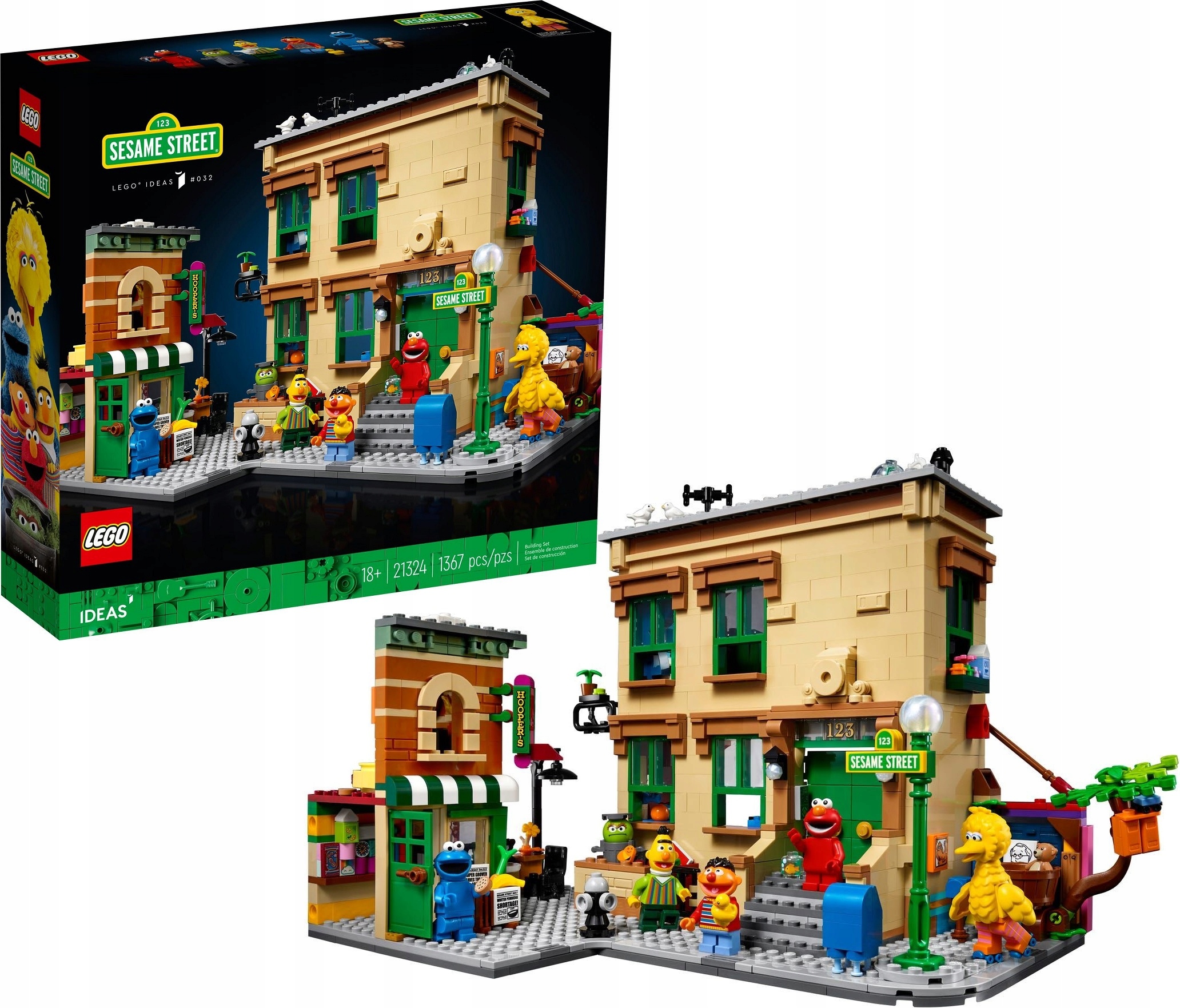 Lego Ideas 21324 123 Ulica Sezamkowa
