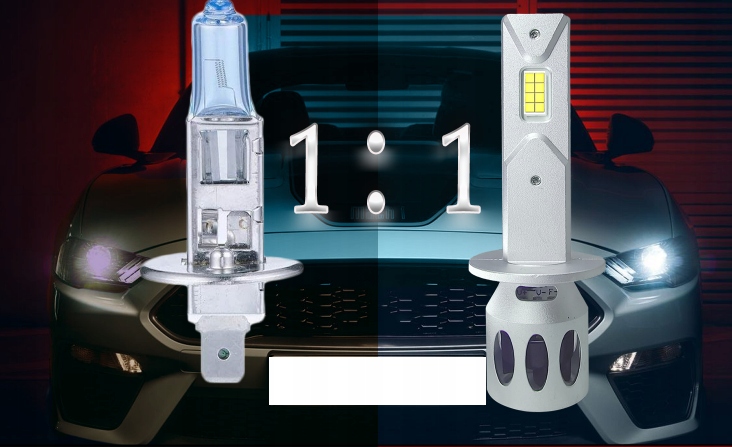 ŻARÓWKI LED H1 CANBUS 1:1 MOCNE ŚWIATŁO 6500k Rodzaj LED