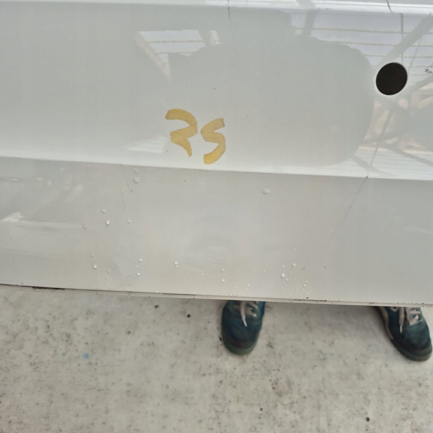 AUDI A1 II 2 18-> bumper rear part rear PDC