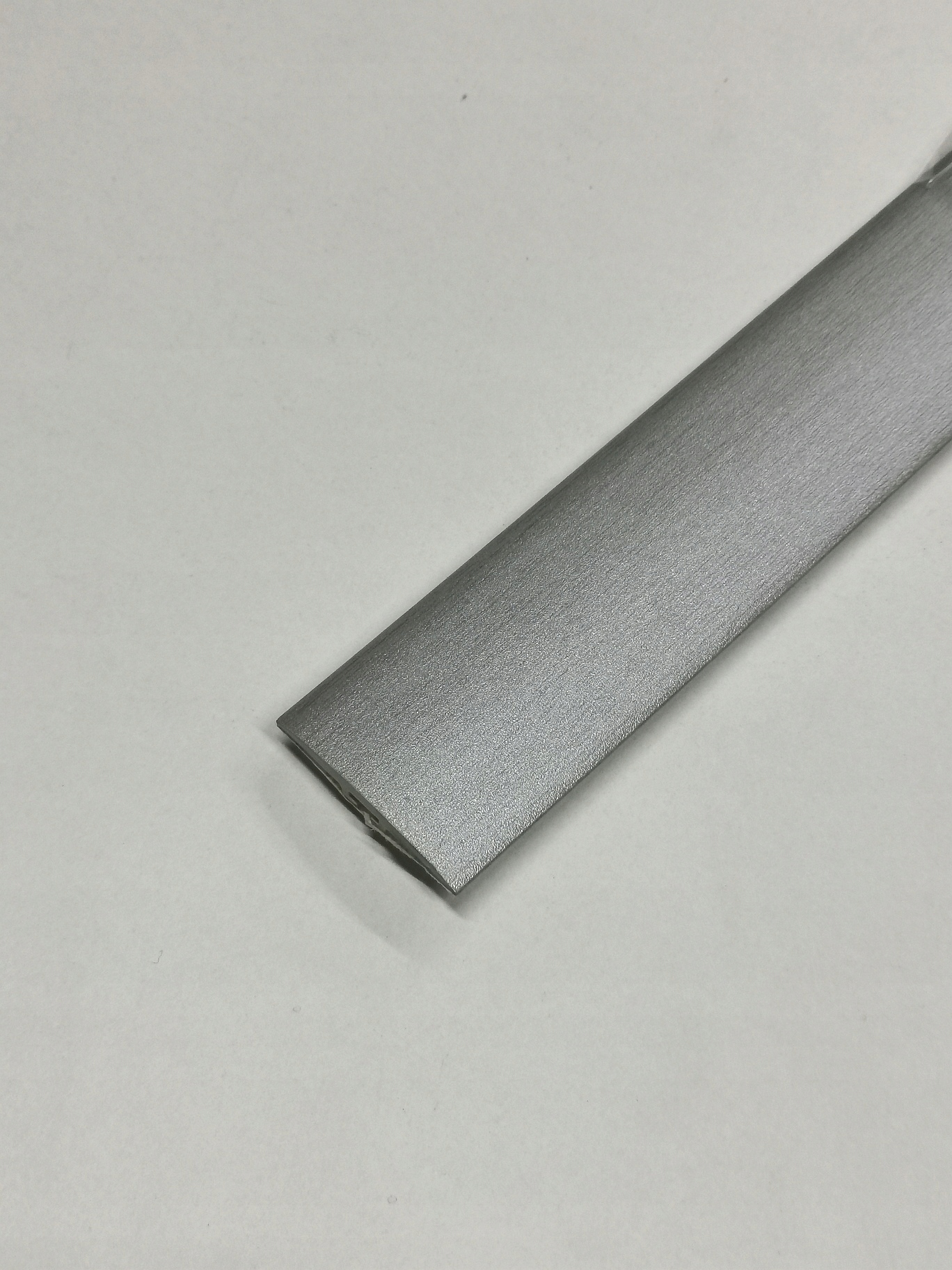 LISTWA PROGOWA PVC MYSK 36MM SREBRO 01/1M