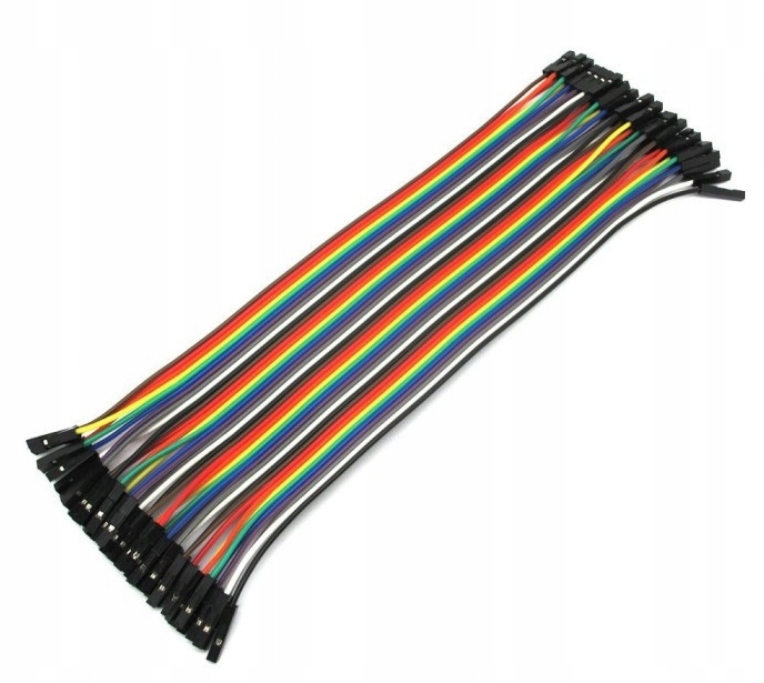 Zestaw kabli żeńsko żeńskie zworki 40szt