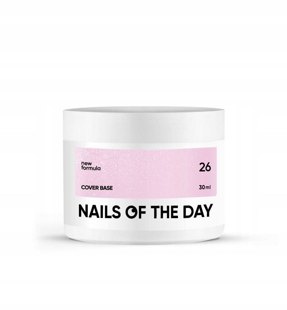 Nailsoftheday Cover Base 26 – delikatny róż nude, naturalny efekt
