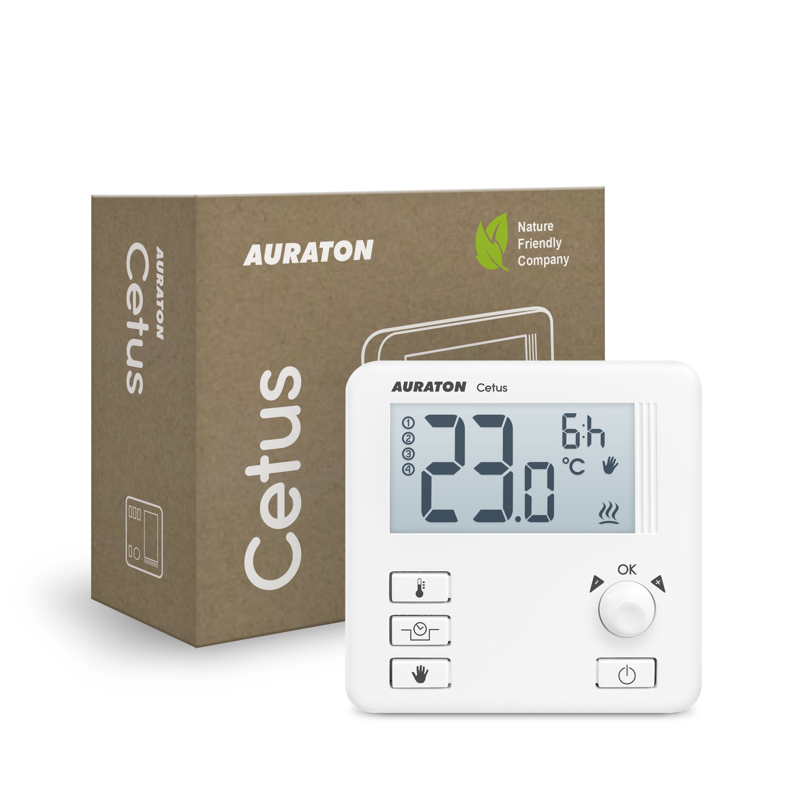 

Sterownik Regulator Pokojowy Dobowy Auraton Cetus