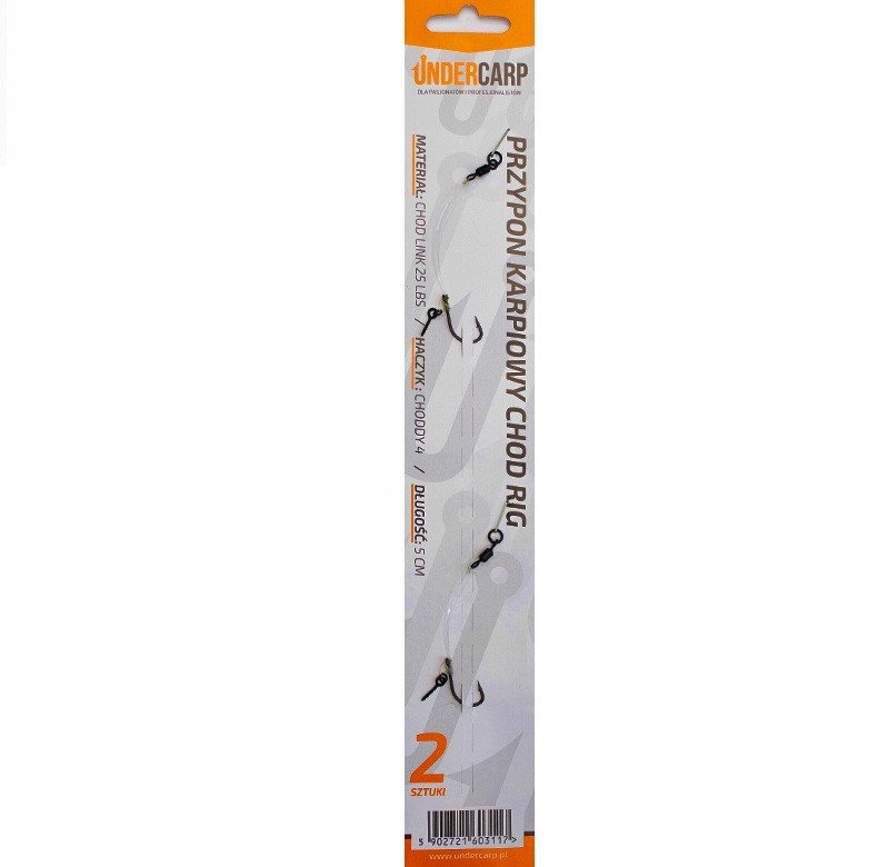 Przypon karpiowy Chod Rig roz 4 UnderCarp 2szt