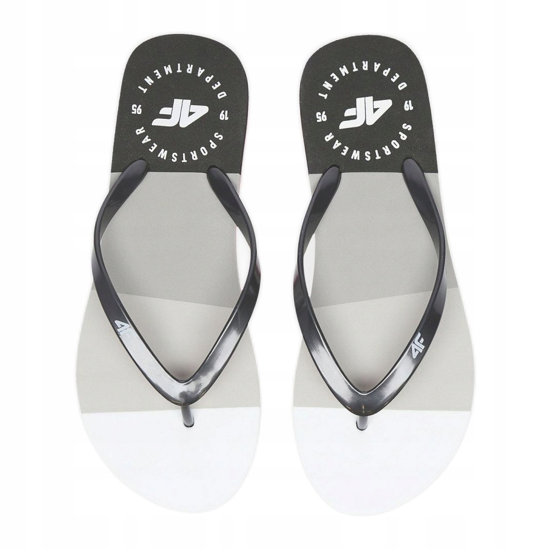 

Białe Czarne Guma Buty Japonki damskie 4F r.38