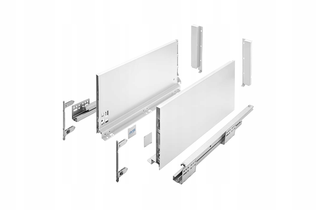 

Szuflada Axis Pro bardzo wysoka biała H199 350 mm