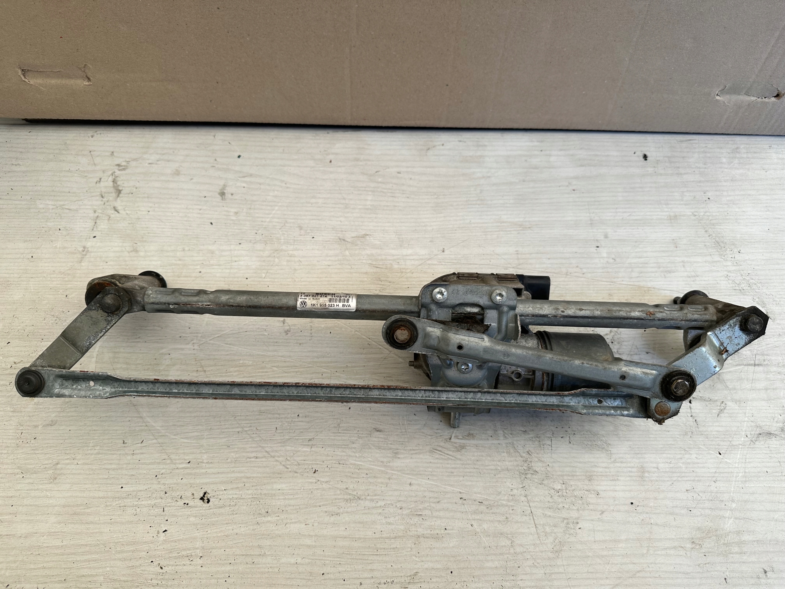 wiper mechanism front VW GOLF VI 1K1955023H EU