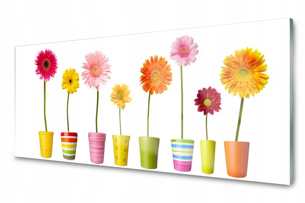 

Panel szklany do kuchni Kwiaty Roślina 125x50