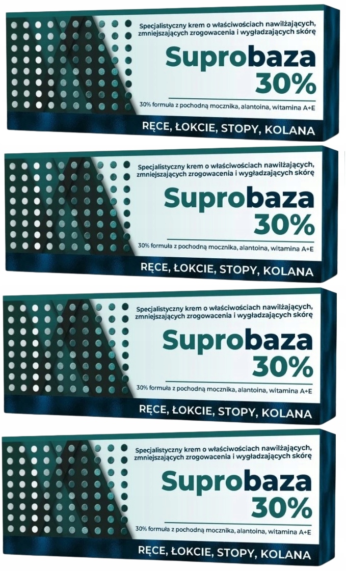 Suprobaza 30% Hydratační krém s ureou Vysušená a popraskaná pokožka