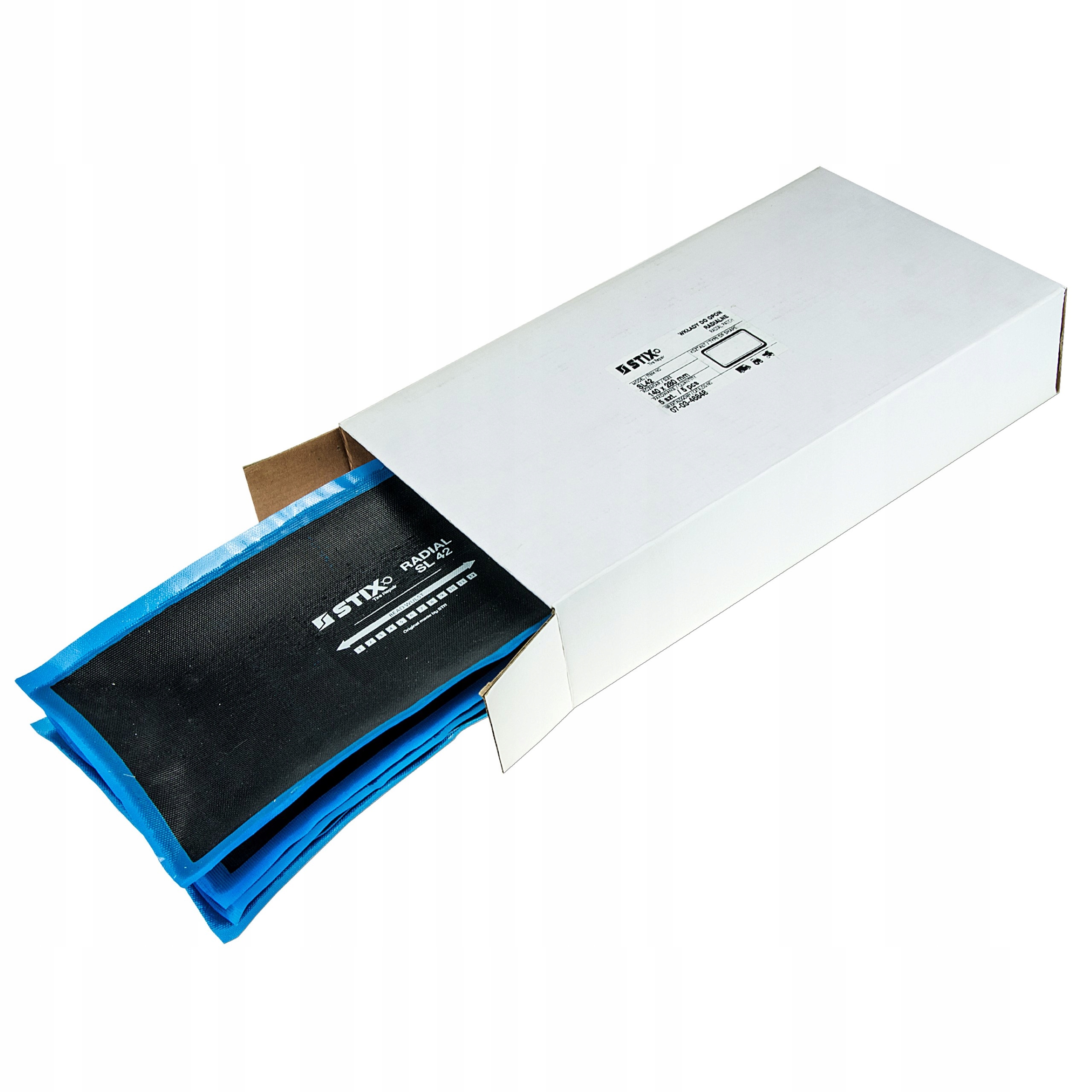 WKŁAD ŁATKA ŁATA DO NAPRAWY OPON RADIALNYCH PREMIUM STR SL42 140X280MM STIX Marka Stix