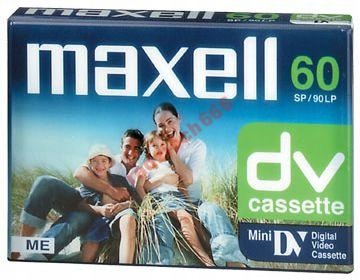 KASETA MINIDV Mini DV DO KAMER 60min Maxell 1szt