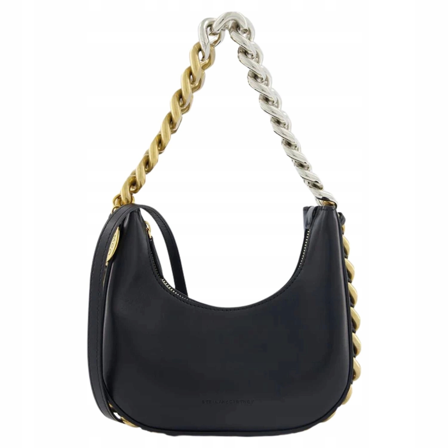 Dámská kabelka Stella McCARTNEY Frayme Mini Shoulder Bag černá vizitková