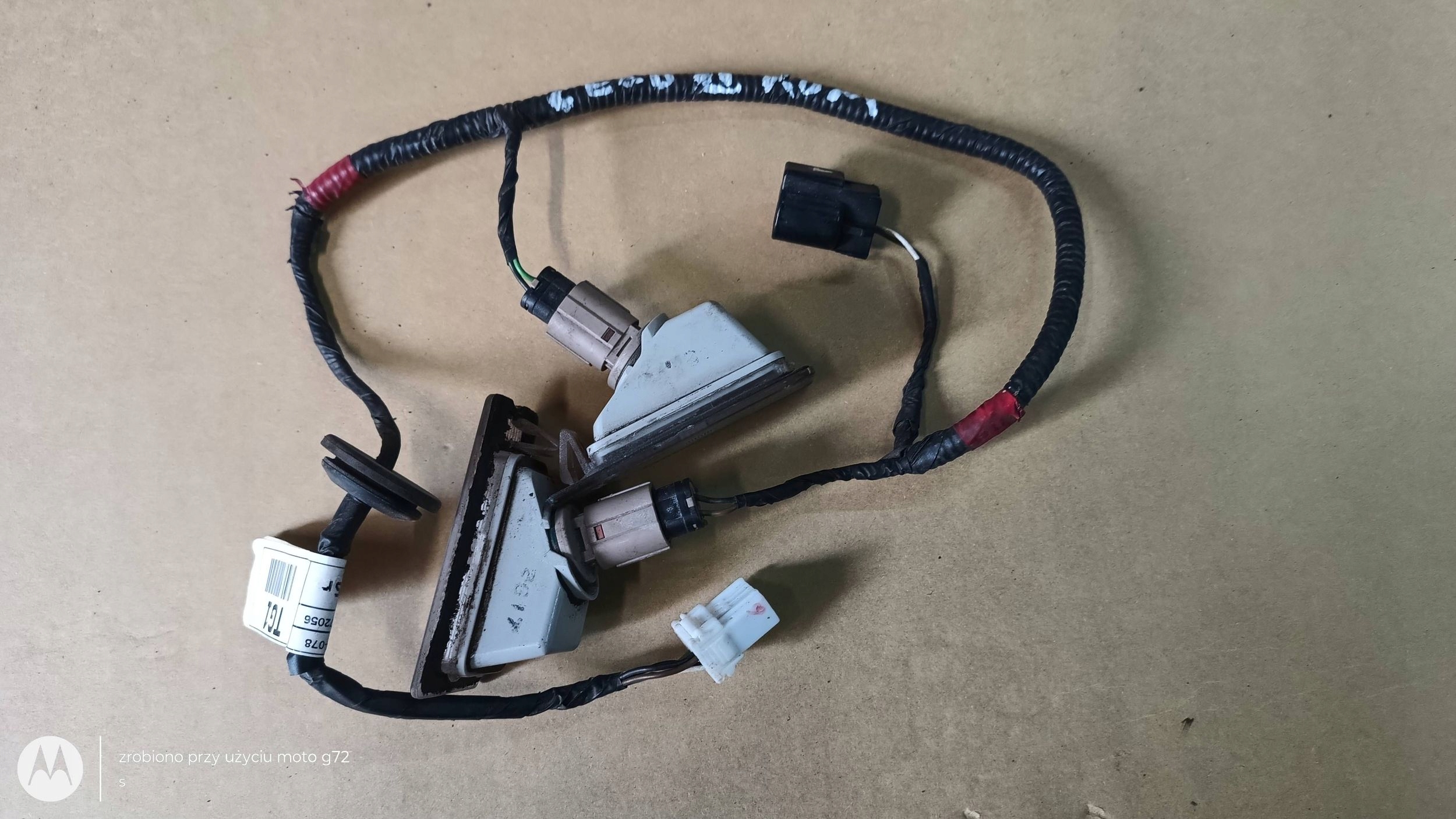 KIA CEED II 2 wiring electrical bundle bonnet rear part KIA CEED II 13R