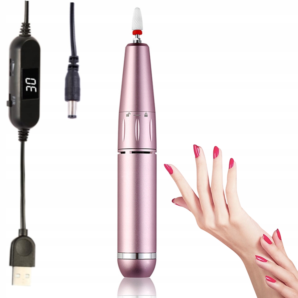 Profesionální Elektrická Bruska Přenosná Na Nehty Manikúru Pedikúru