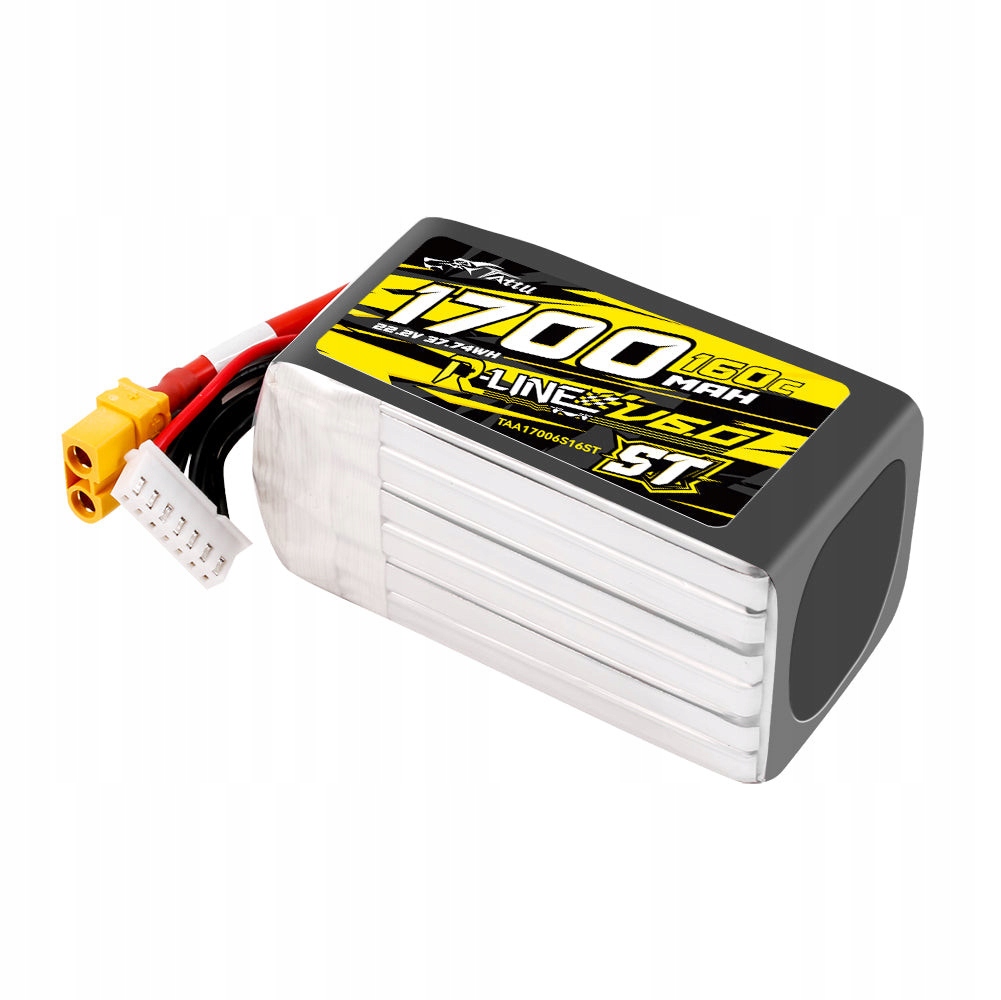 Akumulátor LiPo Tattu R-Line Version 6.0 1700 mAh 22.2 V 160 C 6S1P St