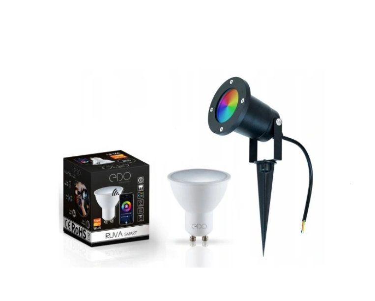 

Reflektor ogrodowy Wbijany GU10 Led Rgb Tuya