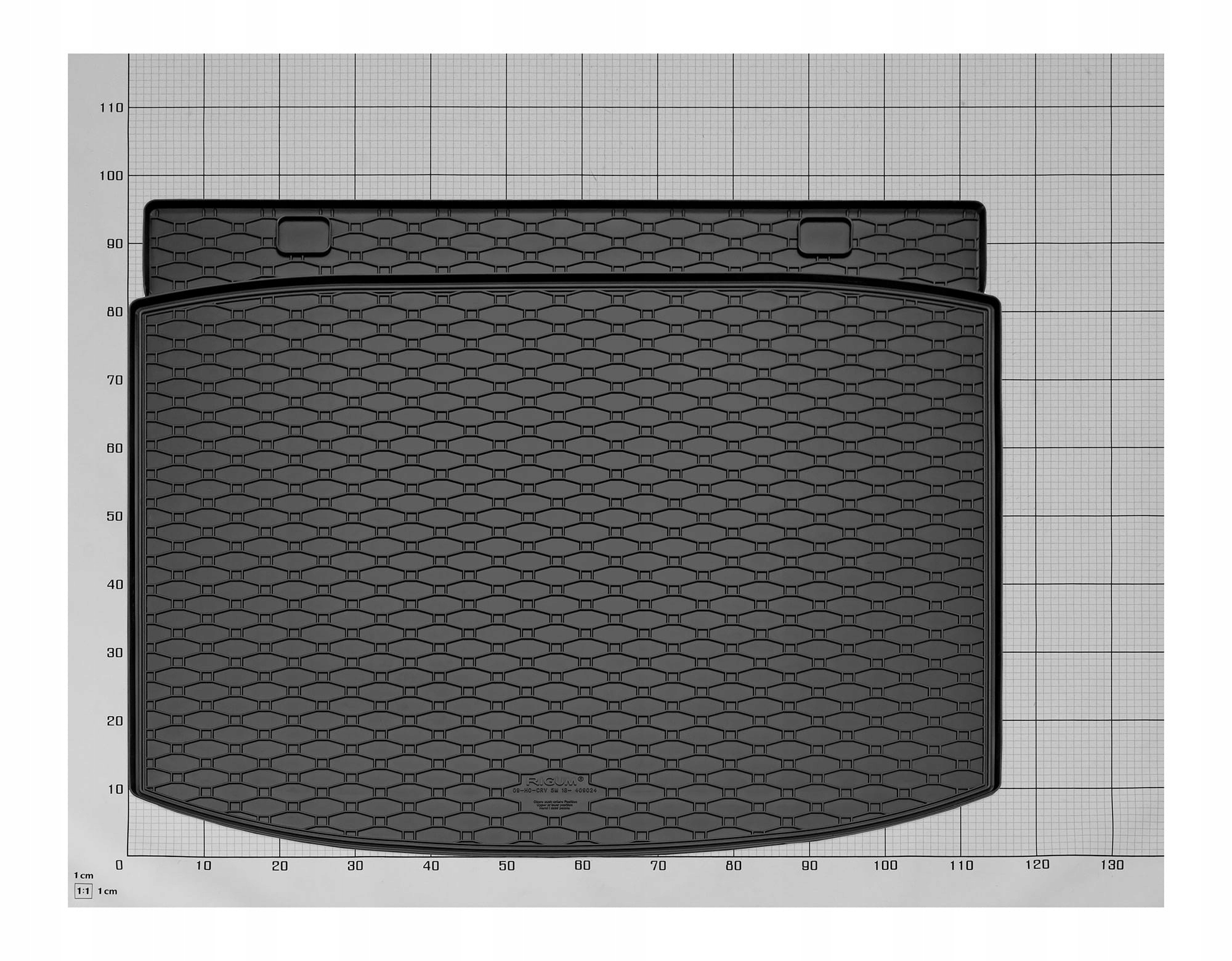Dywaniki i mata do Honda CR-V / Hybryda 5 miejsc 2018-2023 Materiał guma