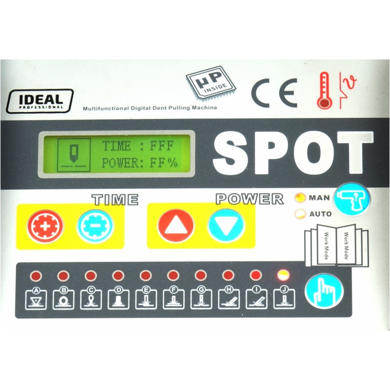 SPOTTER DO BLACHARKI SAMOCHODOWEJ IDEAL ZGRZEWARKA Zasilanie sieciowe