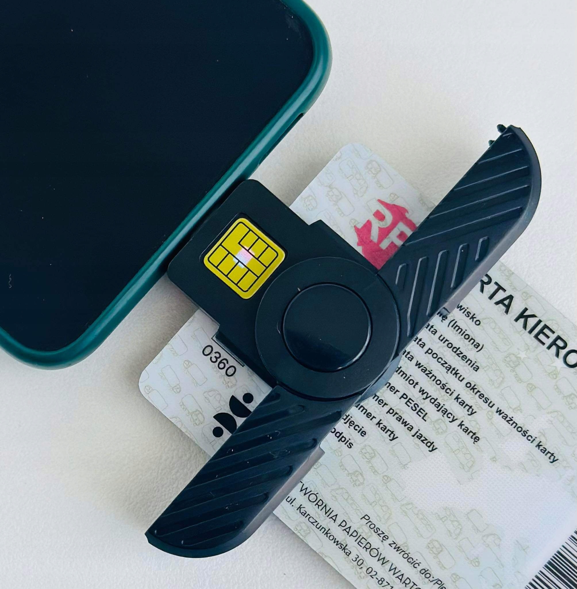 Czytnik Kart Kierowców | USB - C | składany EAN (GTIN) 6955111401502