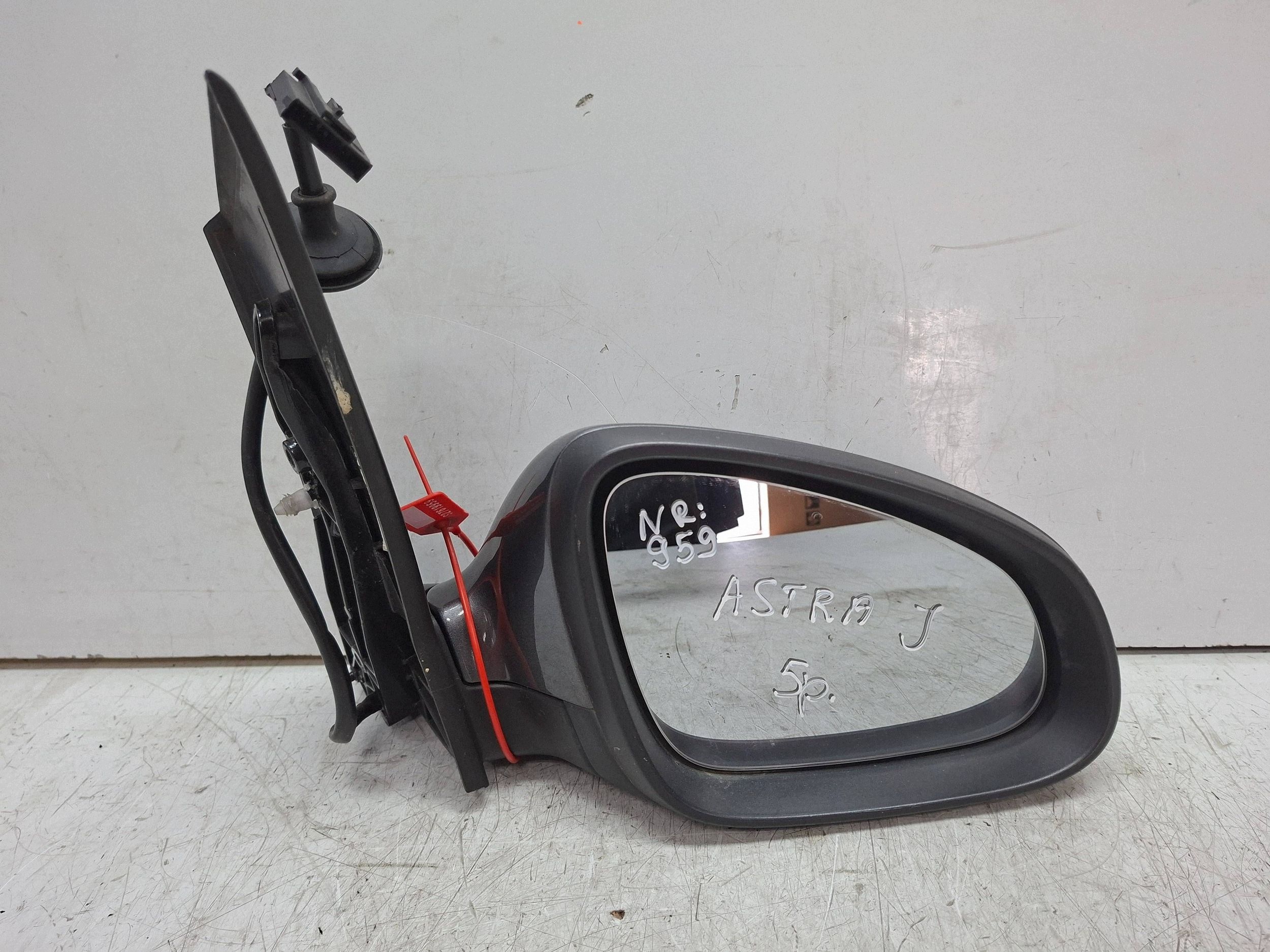 mirror right 5 vertical OPEL ASTRA J 2009