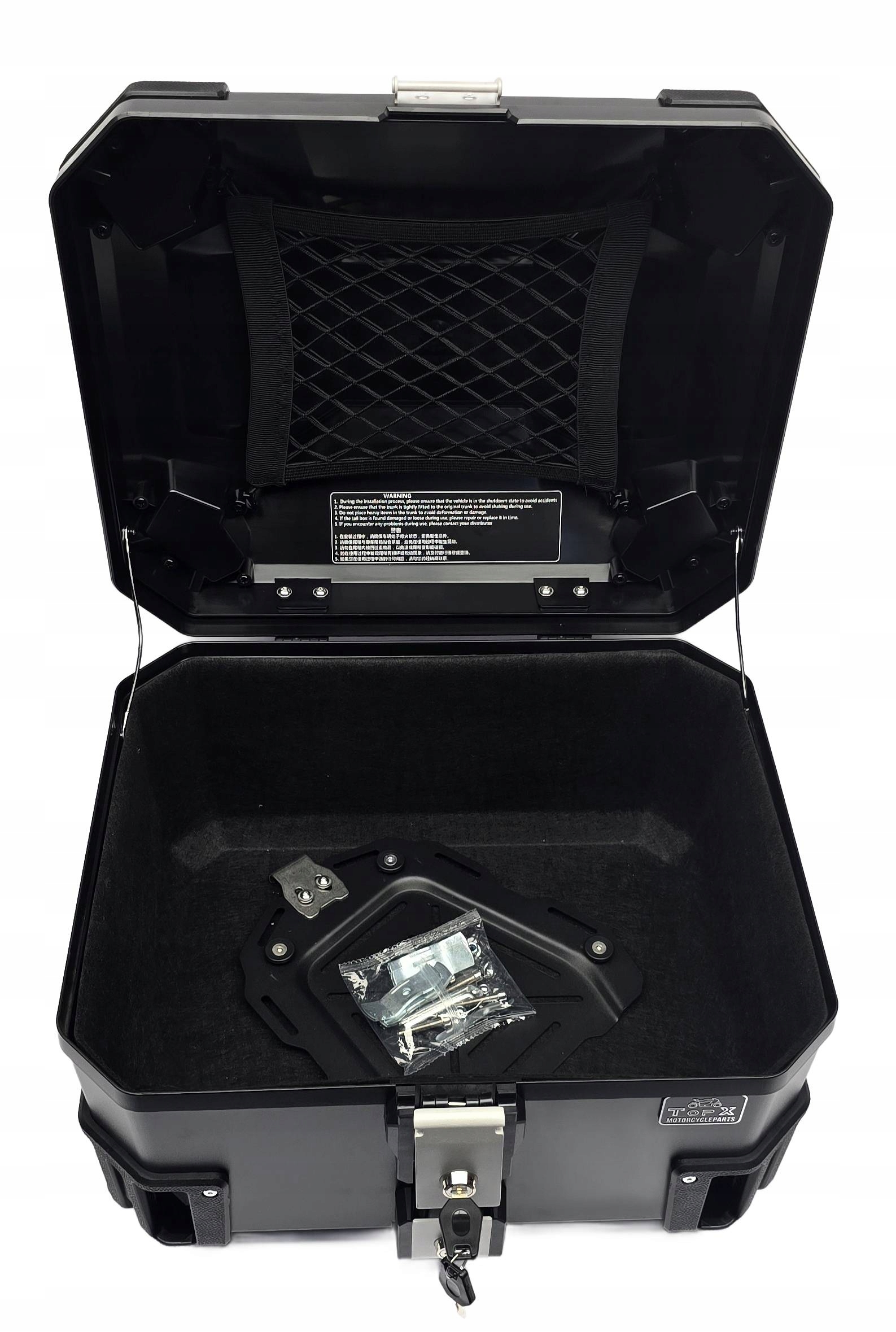 Motocyklový kufr Centraln Abs 48L Boston TopX Suzuki Sv Gsf Bandit Gsxf DL