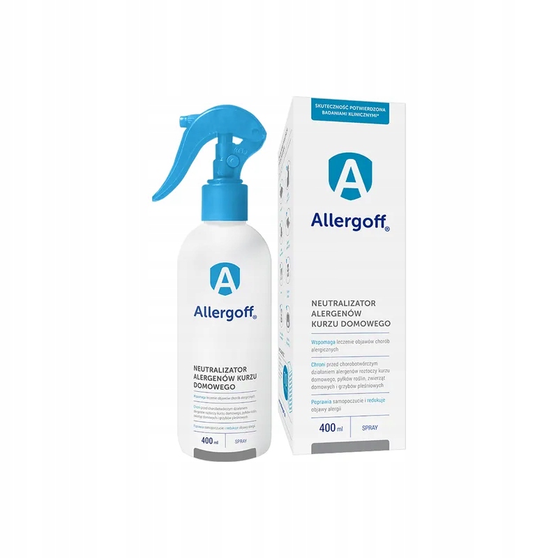 

Allergoff Spray Neutralizator roztoczy kurzu 400ml